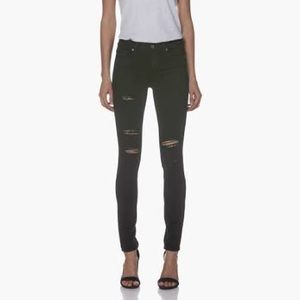 PAIGE Ultra Skinny Jeans -Verdugo Black Destructed